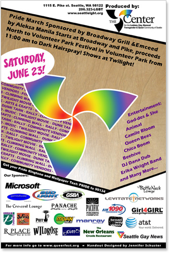Queer Fest Flier